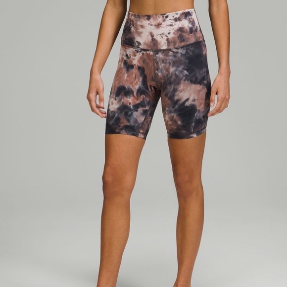 Lululemon Align Shorts 8” Diamond Dye Pink 4 - Picture 3 of 8